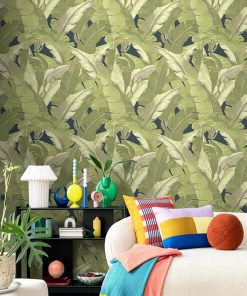 carta da parati foglie di banano carta da parati foglie tropicali Cristiana Masi Rio Encanto