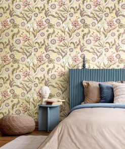 carta da parati floreale margherite Cristiana Masi Rio Flor do Sol