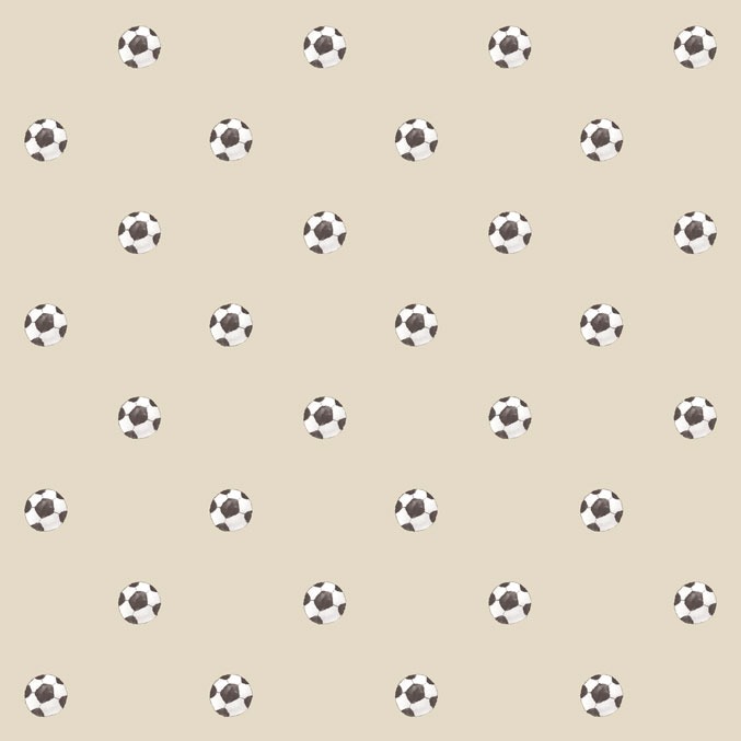 FAVOLA- palloni da calcio - carta da parati Cristiana Masi