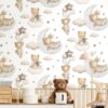 carta da parati orsetti nursery e cameretta bimbi