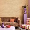 Carta da Parati Grasscloth collezione JAIPUR Design JAKHAADI Cristiana Masi 2026 senape
