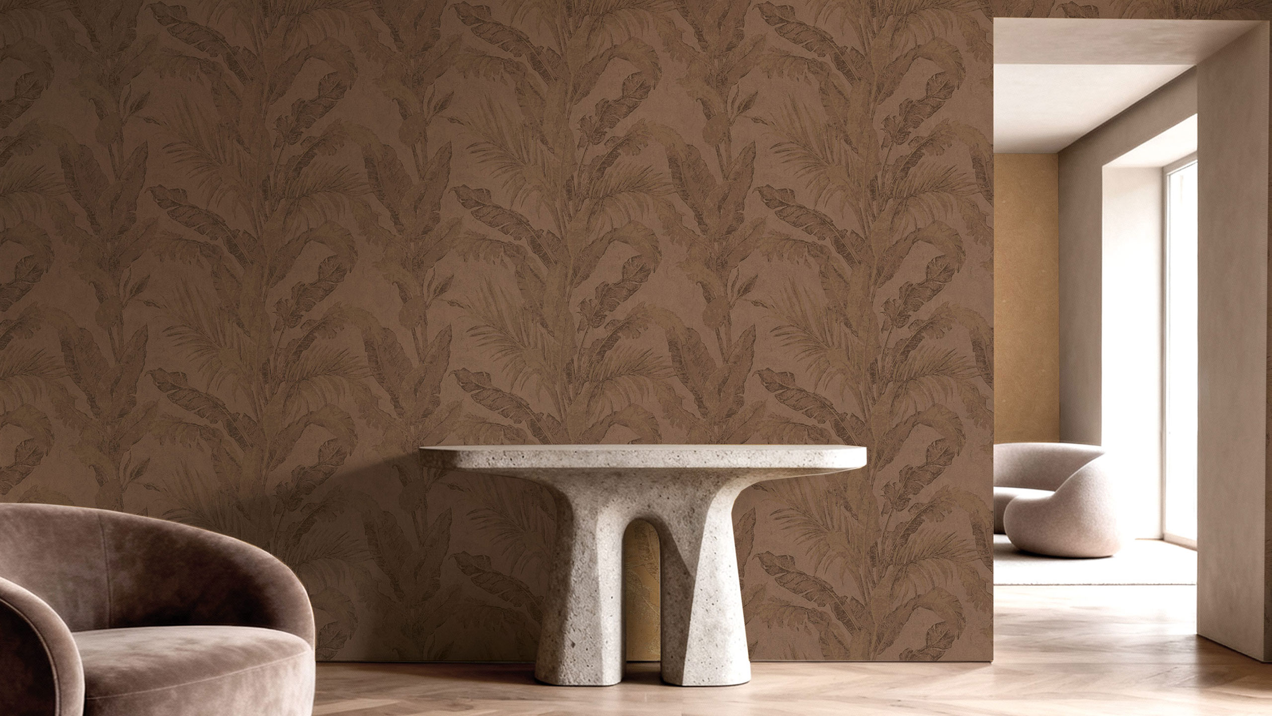 Ambiente elegante arredato senza ristrutturazione